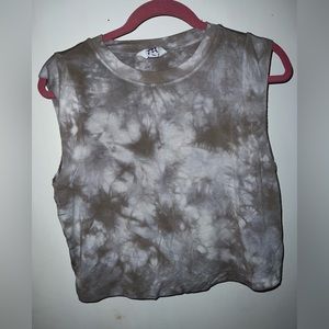 Joy lab soft workout tie dye tank